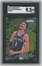2024-25 Prizm #10 Victor Wembanyama Fractal SGC 9.5