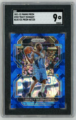 2021-22 Prizm #253 Tracy McGrady Blue Ice /125 SGC 9