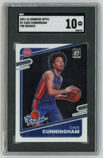 2021-22 Donruss Optic #1 Cade Cunningham The Rookies RC SGC 10