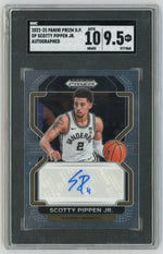 2022 Prizm Draft Picks #DP-SPJ Scotty Pippen Jr Auto SGC 9.5