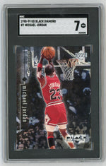 1998-99 Black Diamond #7 Michael Jordan SGC 7