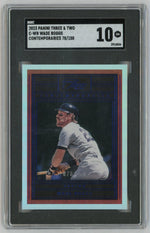 2023 Panini Three & Two #C-WB Wade Boggs Contemporaries /150 SGC 10