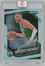 2024 Prizm Black #112 Kristaps Porzingis Silver Auto