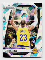 2024-25 Prizm #130 LeBron James Chalk Toss Ice