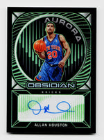 2020 Obsidian #AU-ALH Allan Houston Aurora Green Auto /25