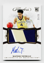 2019 Flawless #125 Matisse Thybulle Patch Auto /25