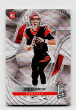 2020 Spectra #136 Joe Burrow FOTL Silver Wave Rookie RC SSP /10