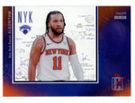2026 Topps Signature Class #AL-20 Jalen Brunson Algorithm SP