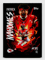 2025 Topps Chrome UV-15 Patrick Mahomes Ultra Violet SSP