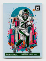 2024 Donruss Optic #22 Breece Hall Downtown SSP