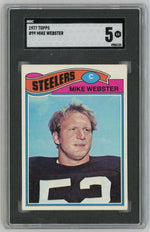 1977 Topps #99 Mike Webster Rookie RC SGC 5