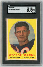 1958 Topps #129 George Blanda SGC 3.5