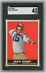 1961 Topps #166 Jack Kemp SGC 4