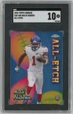 2024 Topps Chrome #CAE-MN Malik Nabers All-Etch Rookie RC SGC 10