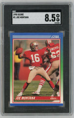 1990 Score #1 Joe Montana SGC 8.5