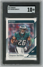 2024 Donruss #32 Saquon Barkley SGC 10