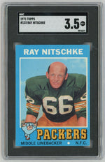 1971 Topps #133 Ray Nitschke SGC 3.5