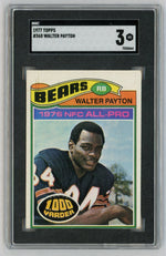 1977 Topps #360 Walter Payton SGC 3