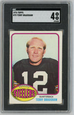 1976 Topps #75 Terry Bradshaw SGC 4