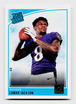2018 Donruss #317 Lamar Jackson Rated Rookie RC
