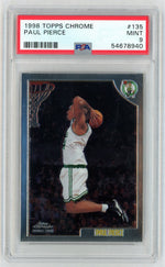 1998 Topps Chrome Rookie Paul Pierce #135 PSA 9