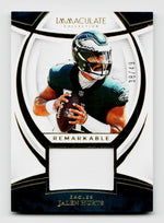 2025 Immaculate #RM-JHS Jalen Hurts Remarkable Patch /49