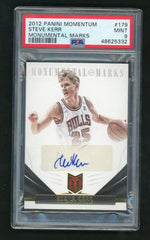 2012 Panini Momentum Monumental Marks Steve Kerr #179 PSA 9