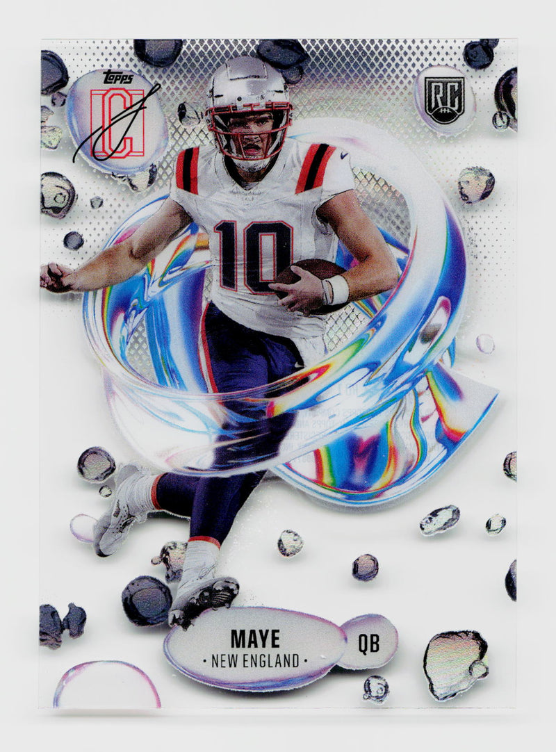 2025 Topps Signature Class #F-3 Drake Maye Rookie RC Fluidity Acetate SSP