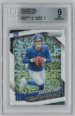 2025 Panini Prizm Jaxson Dart #332 Prizms White Disco RC Beckett 9