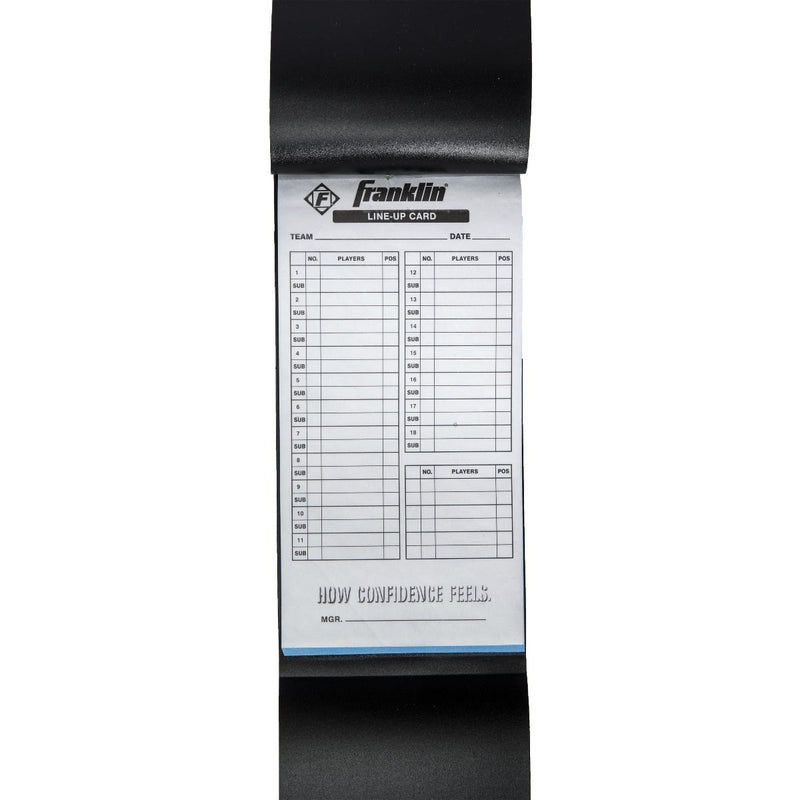 Franklin Sports MLB Line Up Cards - Official Lineup Book for Baseball