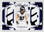2024 Flawless #DD-CDN Cooper DeJean Debut Duals Adidas Logo Patch Sapphire /5 Rookie RC