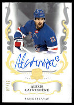 2023 Upper Deck The Cup 26 Alexis Lafrenière /12 VG New York Rangers Auto