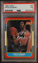 1986 Fleer Artis Gilmore #37 PSA 7