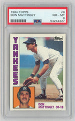 1984 Topps Don Mattingly #8 PSA 8