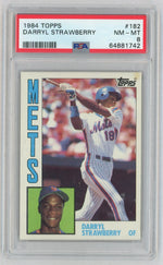 1984 Topps Darryl Strawberry #182 PSA 8