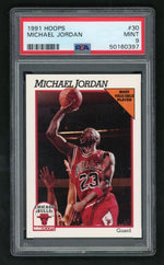 1991 Hoops Michael Jordan #30 PSA 9