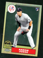 2017 Topps Chrome 87T-8 Aaron Judge 30th Anniversary Rookie Yankees