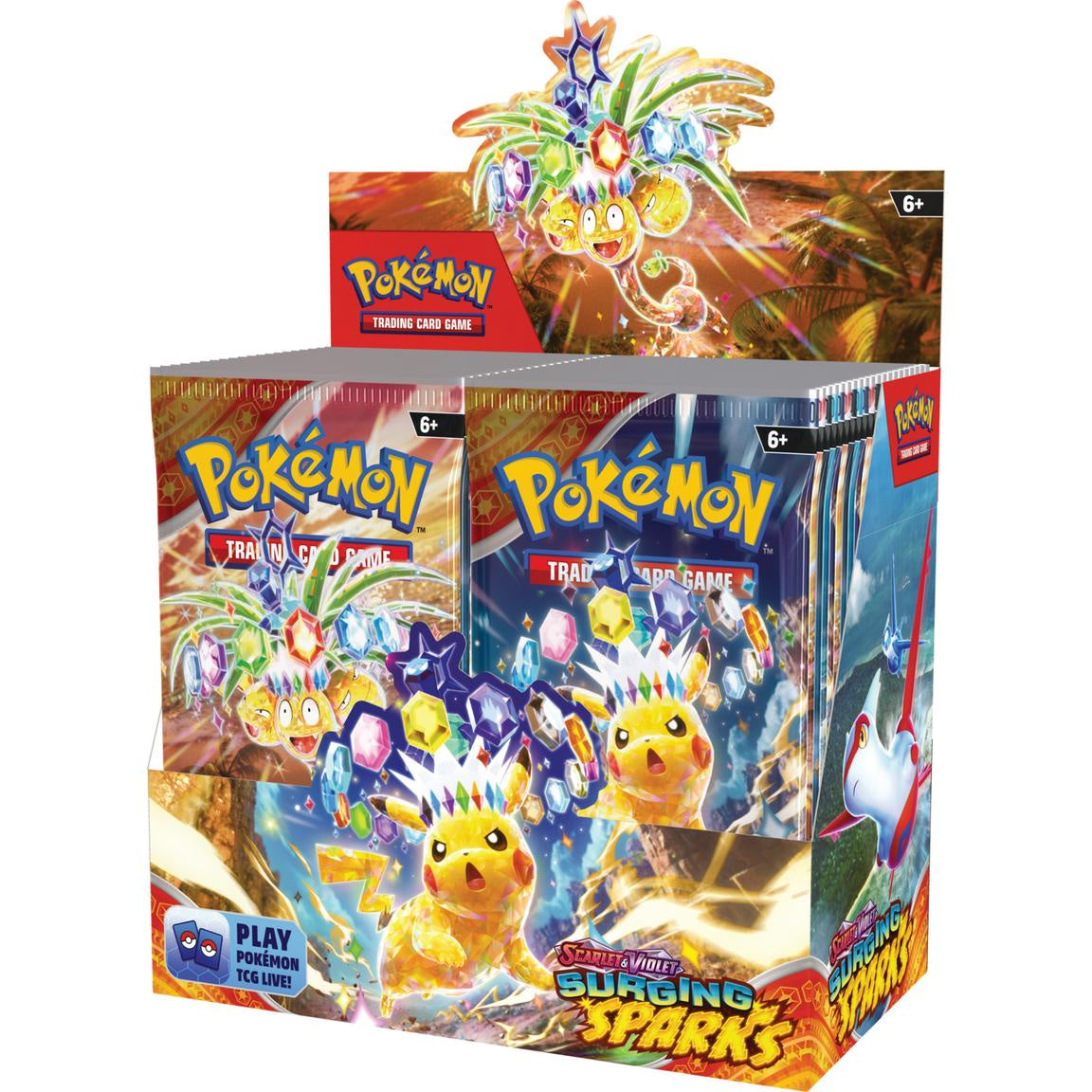 pokemon sun and moon cards at walmart Pokemon Scarlet & Violet Surging Sparks Booster Box – Monmouth Sports Cards