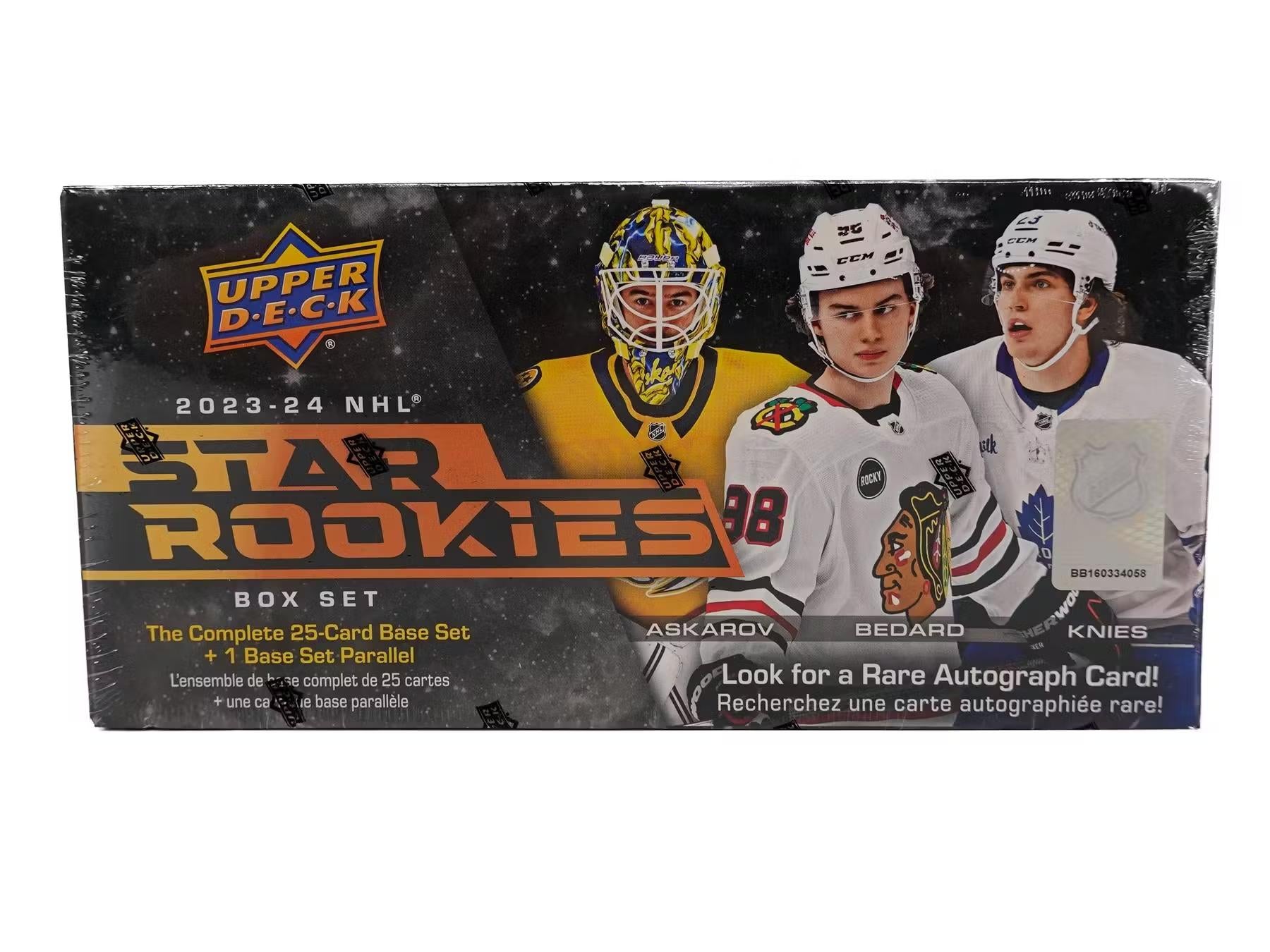 2023-24 Upper Deck Hockey NHL Star Rookies Box Set Monmouth Sports Cards 2023-24 Upper Deck Hockey NHL Star Rookies Box Set Monmouth Sports Cards