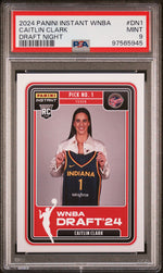 2024 Panini Instant WNBA Draft Night Caitlin Clark #DN1 /45316 PSA 9