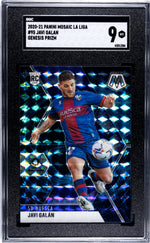 2020-21 Panini Mosaic Genesis Javi Galán #95 RC SGC 9