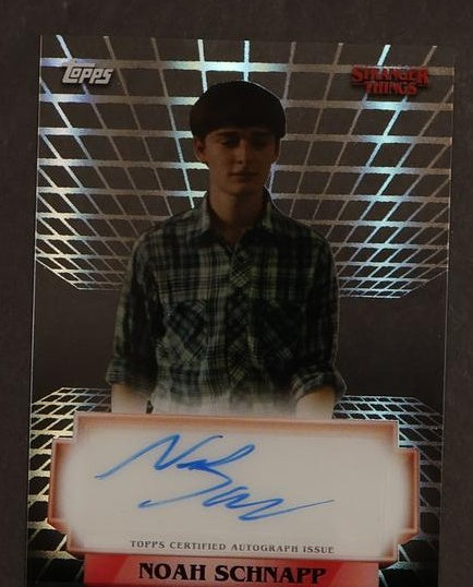 2018 Topps Stranger Things High Tek Noah Schnapp #A-NS Auto