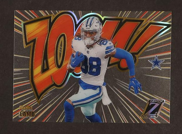 2023 Panini Zenith 18 CeeDee Lamb Z-Team Dallas Cowboys