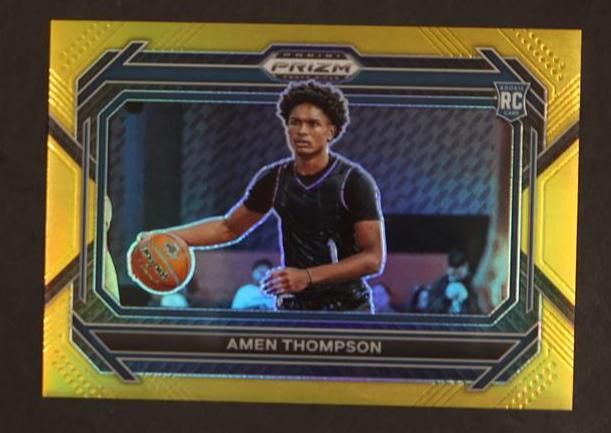 2023 Panini Prizm Draft Picks Amen Thompson #4 RC