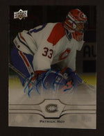 2020 Upper Deck Clear Cut Patrick Roy Auto #CC-PR