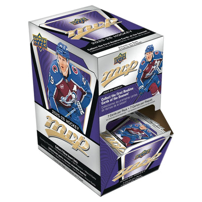 2025-26 Upper Deck MVP Hockey Gravity Feed Display