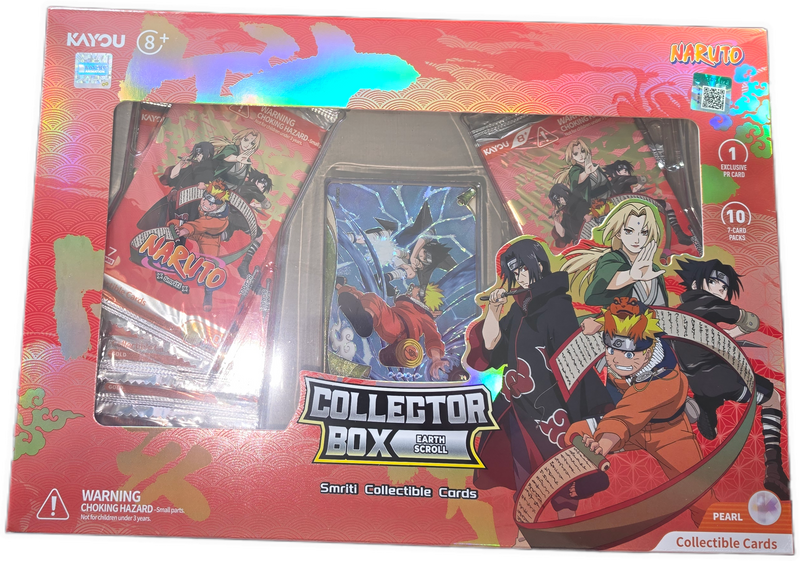 Kayou Naruto Smriti Earth Scroll 002A Collector Box (10 Packs)