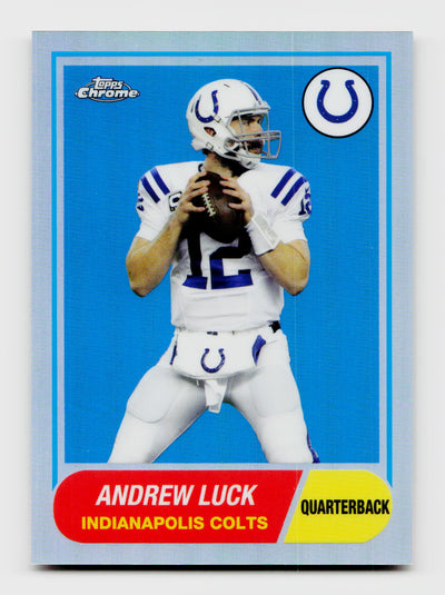2015 Topps Chrome Andrew Luck #T60-AL 60th Anniversary Refractor SP /99