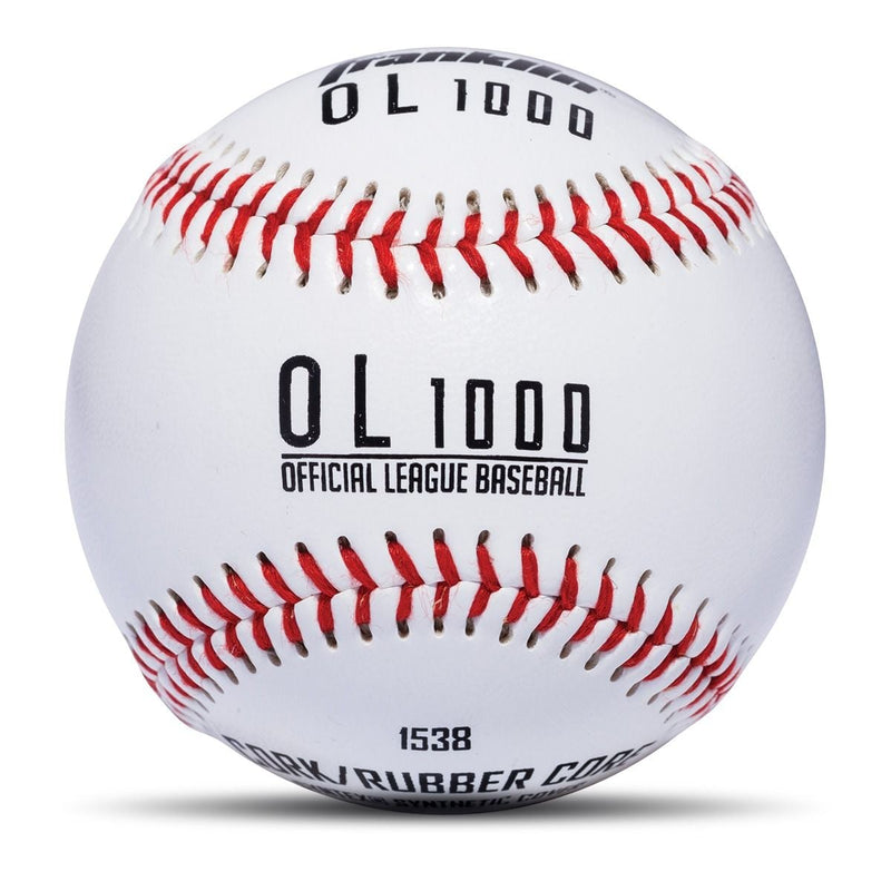 Franklin Sports Official Practice Baseballs - White - 6 Pack
