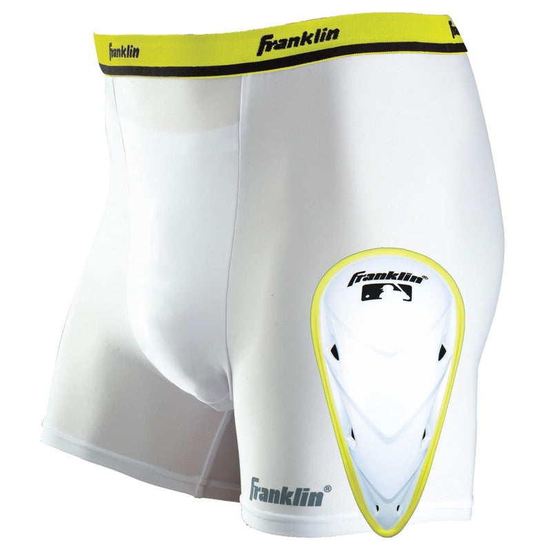 Franklin Sports MLB Flexpro Cup & Compression Shorts - Youth XL